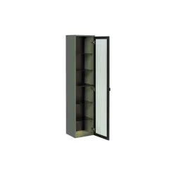 Pakabinama LED vonios spintelė SAMBA GREEN, 40x35x172 cm