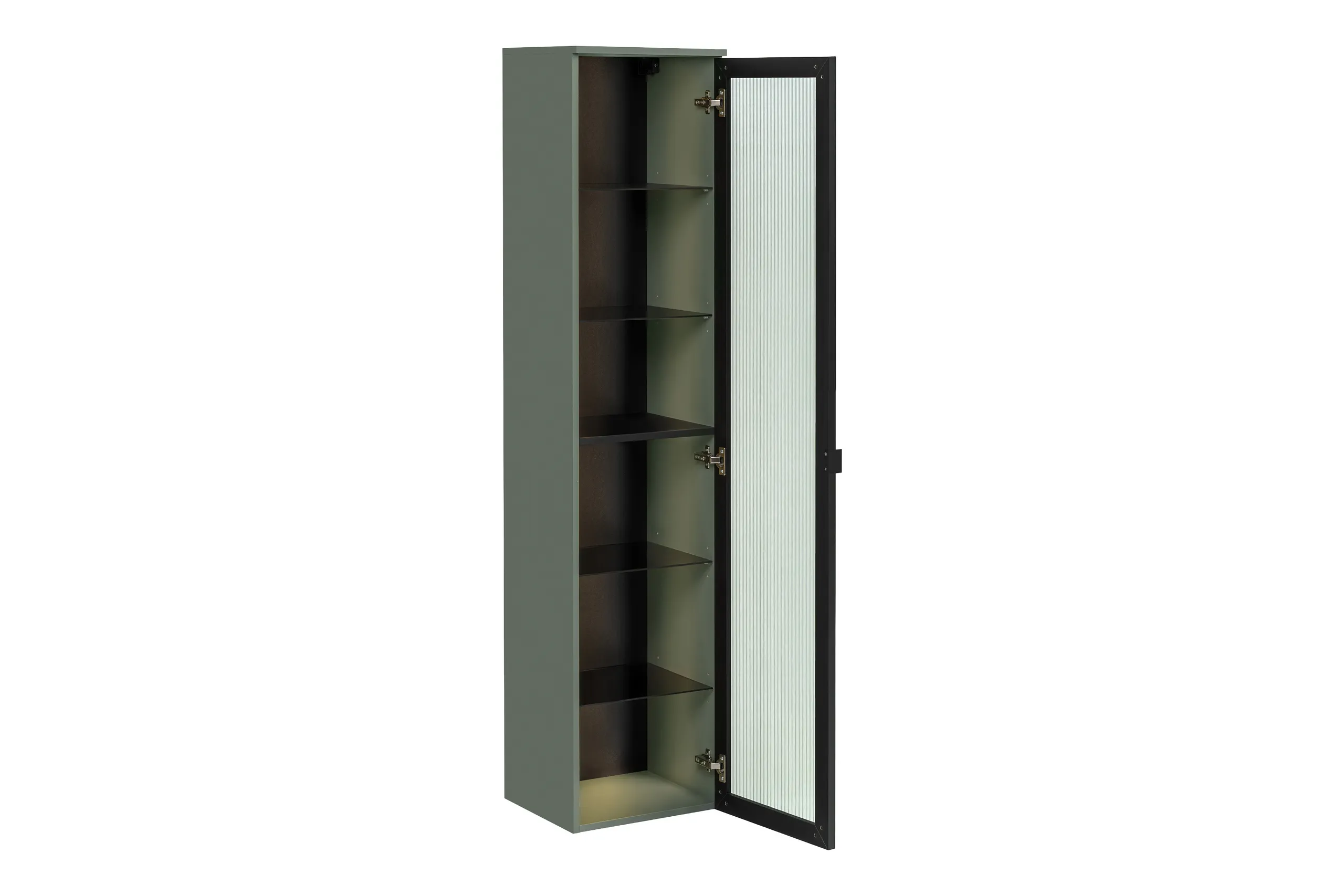Pakabinama LED vonios spintelė SAMBA GREEN, 40x35x172 cm