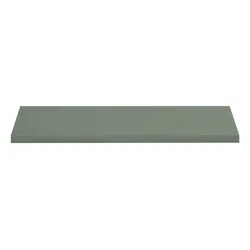Vonios spintelė su skalbinių krepšiu SAMBA GREEN, 120x46x59 cm