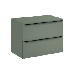Vonios spintelė su stalviršiumi SAMBA GREEN, 80x46x59 cm