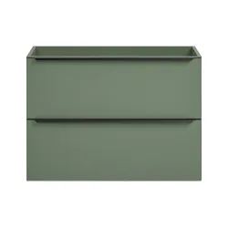 Vonios spintelė su stalviršiumi SAMBA GREEN, 80x46x59 cm