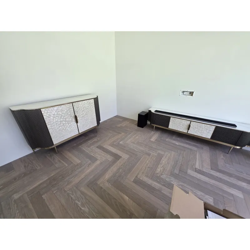 TV spintelė STILI, grafito, 200x40x52 cm