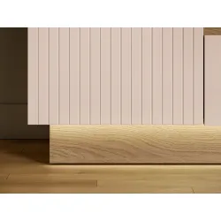 Komoda HILA su LED apšvietimu, 120x40x85 cm