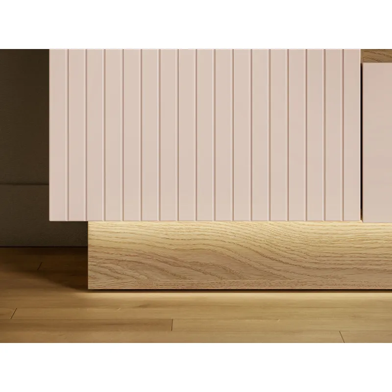 Komoda HILA su LED apšvietimu, 120x40x85 cm