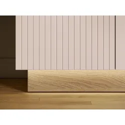 Komoda HILA su LED apšvietimu, 150x40x85 cm