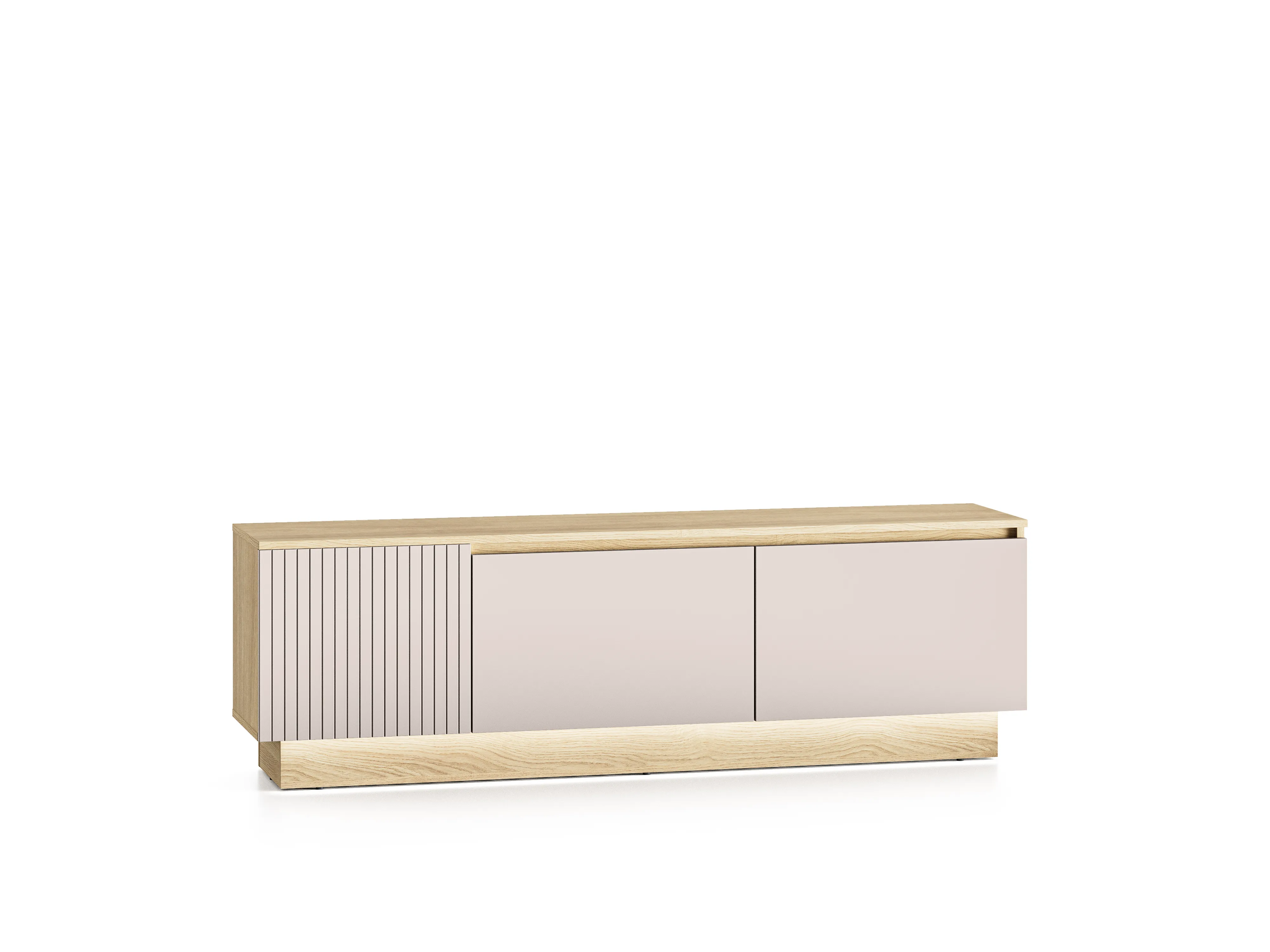 TV spintelė HILA su LED apšvietimu, 150x40x50 cm