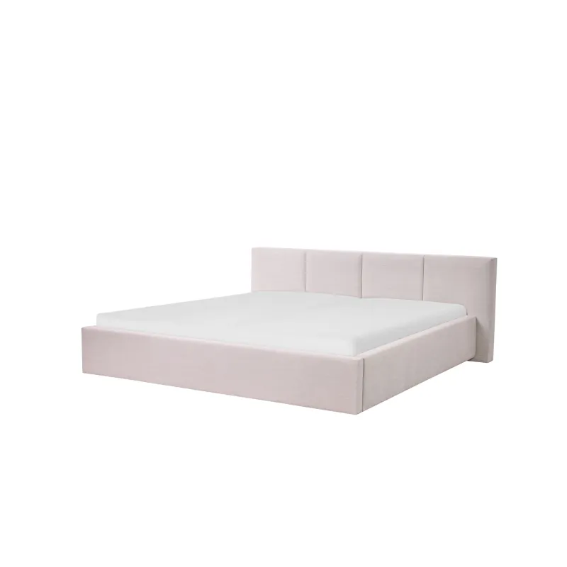 Lova 180x200 cm CAPRIA su patalynės dėže, beige