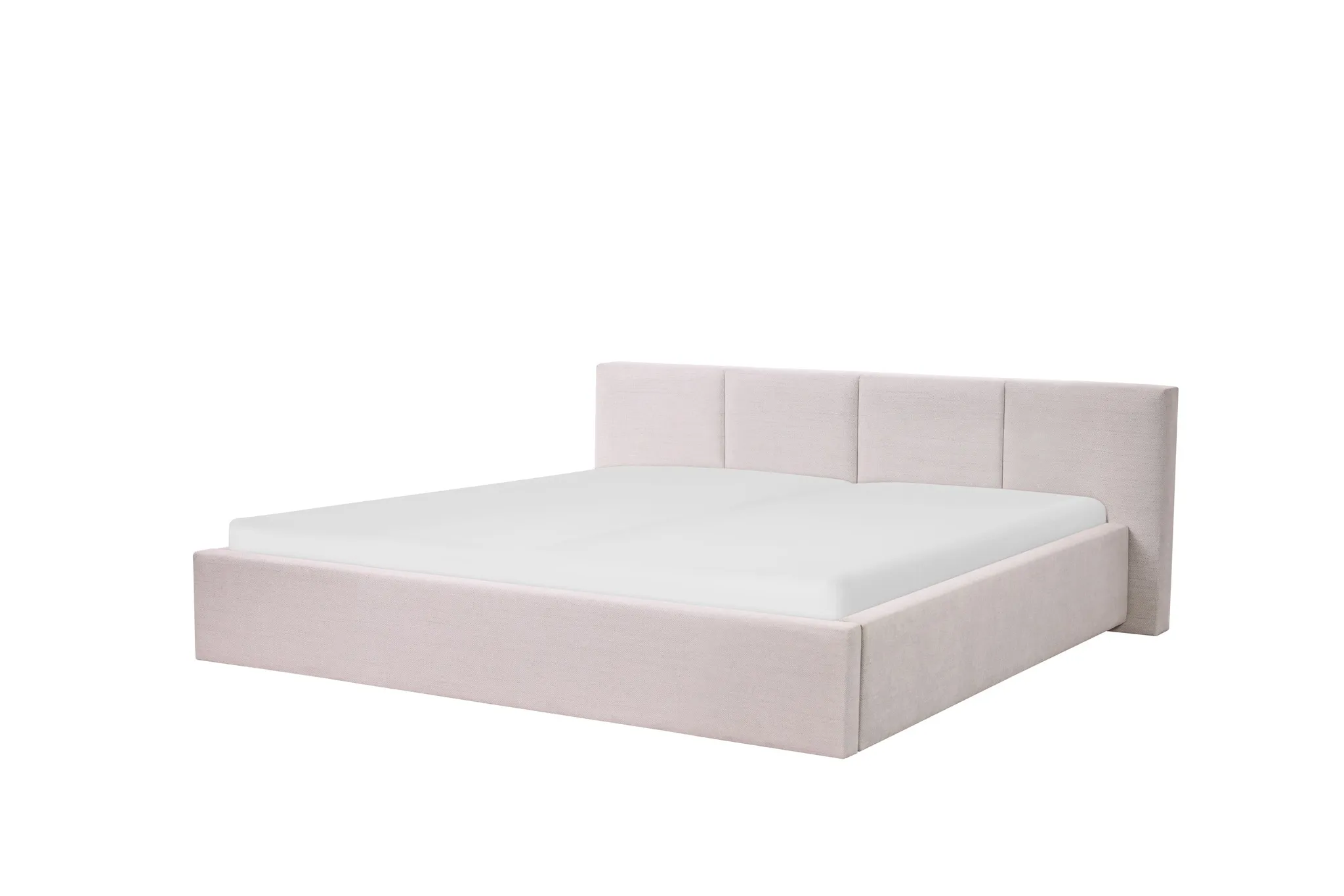 Lova 180x200 cm CAPRIA su patalynės dėže, beige