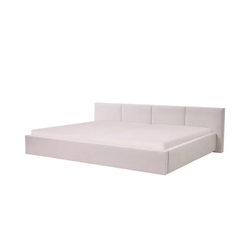 Lova 240x200 cm CAPRIA su patalynės dėže, beige