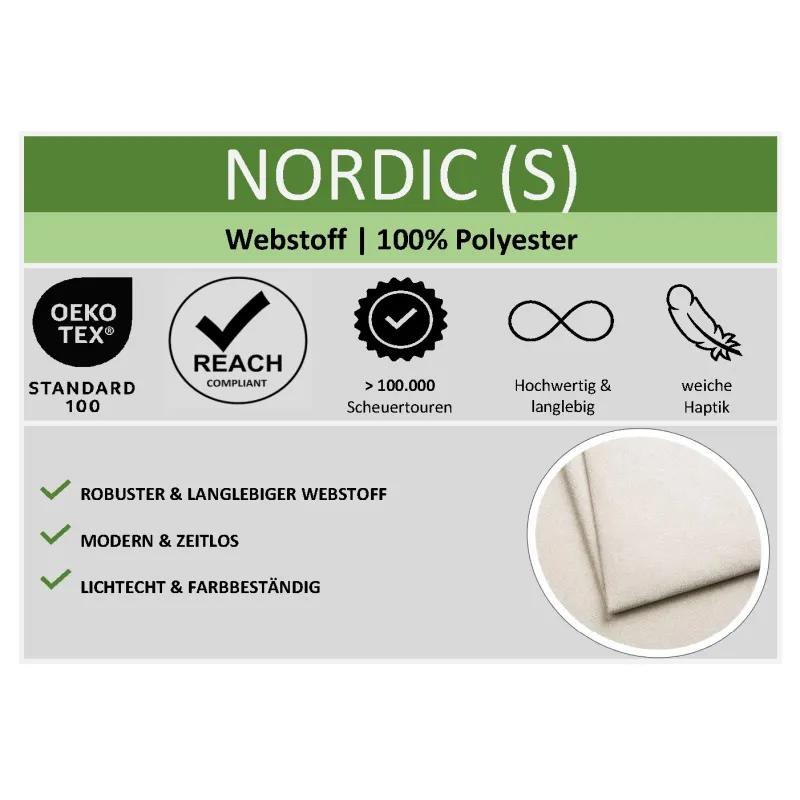 Lova 140 cm OSLO, dramblio kaulo
