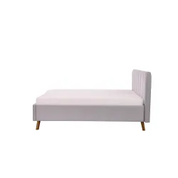 Lova 180 cm OSLO, pilka