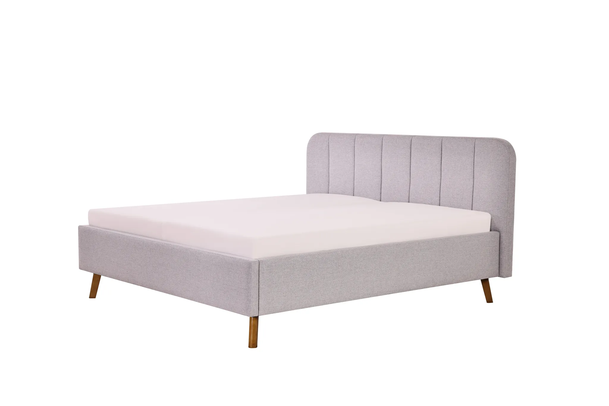 Lova 180 cm OSLO, pilka