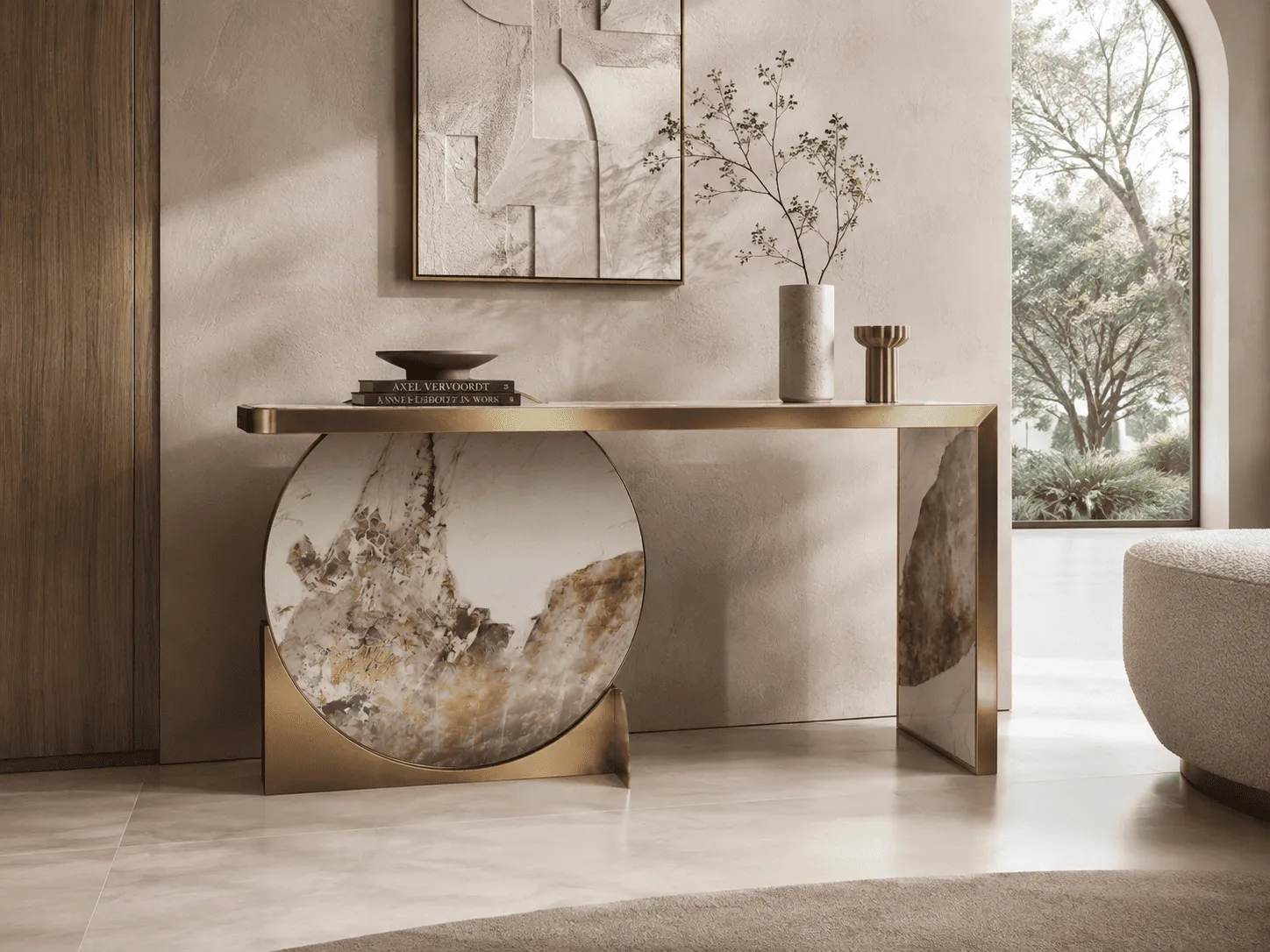 Konsolė MODI M9, 160x35x85 cm