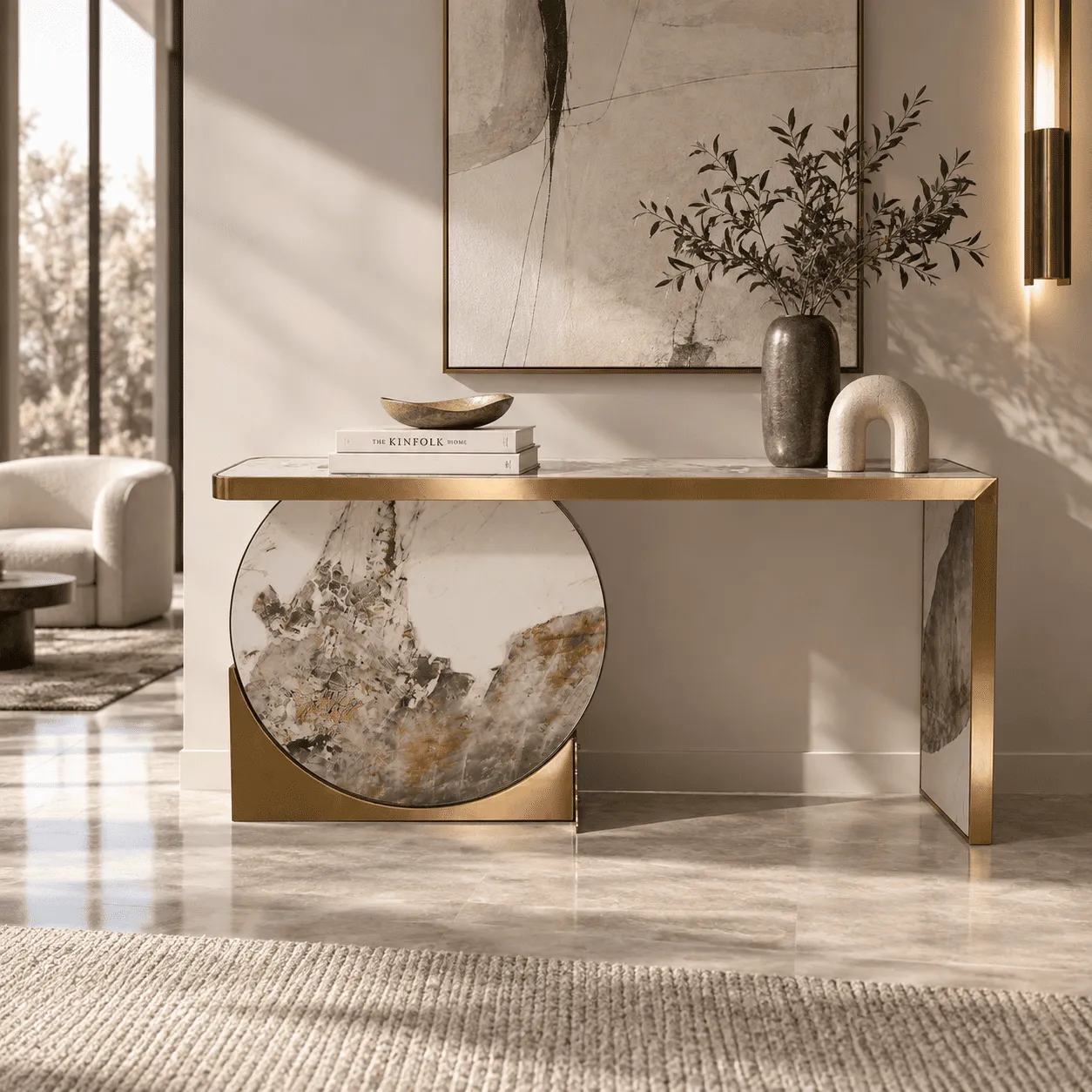Konsolė MODI M9, 160x35x85 cm