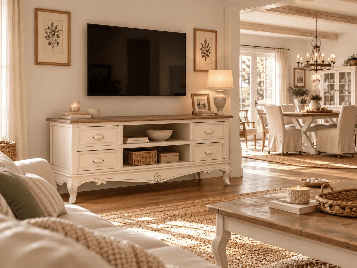TV staliukas RIMINI, 120x50x54,5 cm