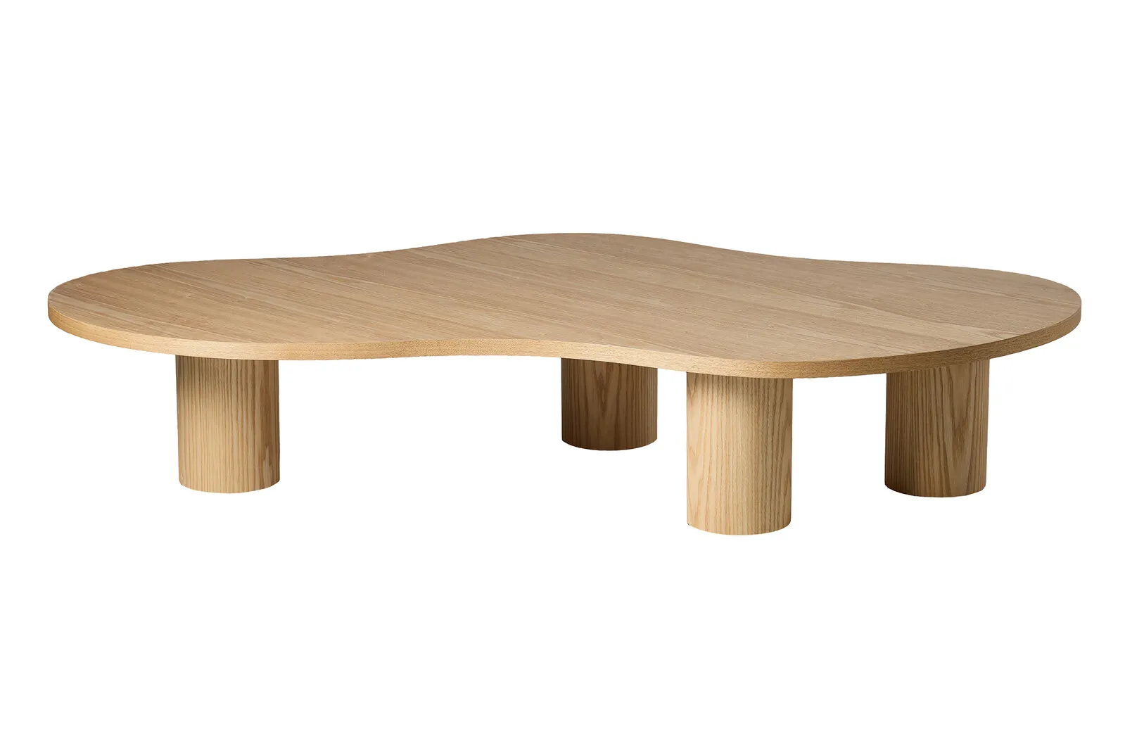 Žurnalinis staliukas SF366, natūralaus medžio, 160x85x30 cm