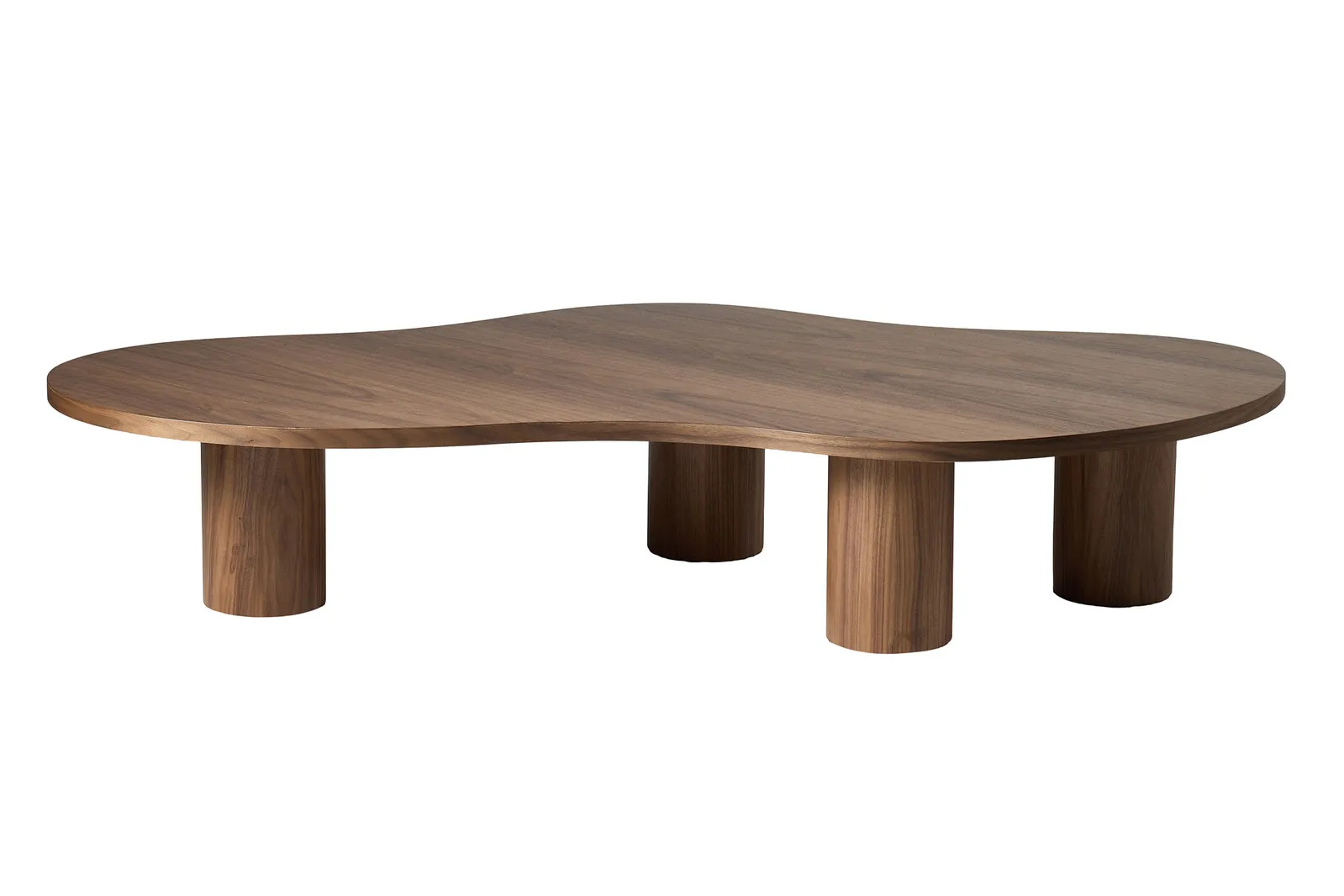 Žurnalinis staliukas SF366, riešutmedžio, 160x85x30 cm