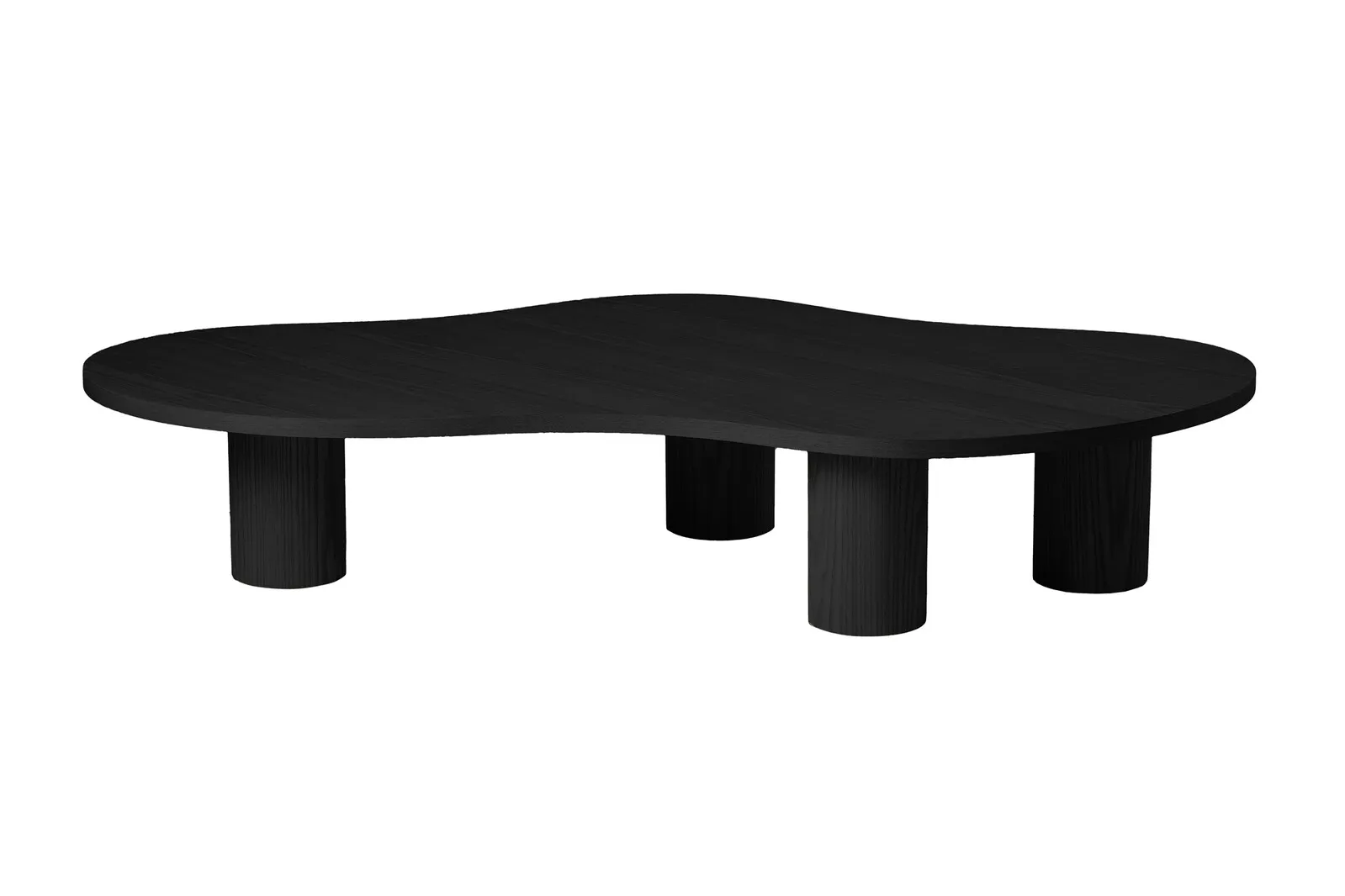 Žurnalinis staliukas SF366, juodas, 160x85x30 cm