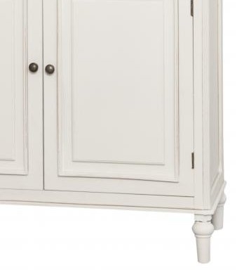 balta indauja, medinė, su stalčiais